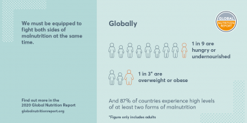 Global Nutrition Report 2020 calls for equity