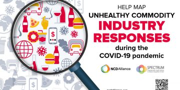 Unhealthy food promotion in Covid-19 logged