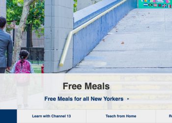 Free lockdown meals policy from NYC education department