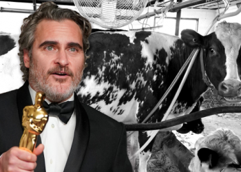 Joaquin Phoenix dairy speech