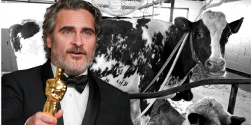 Joaquin Phoenix dairy speech