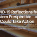 Five COVID-19 Reflections from a Food System Perspective—and How We Could Take Action
