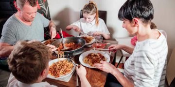 In the UK, following the planetary health diet would cut food-related emissions by 70% and diet-related deaths by 104,000 every year. Photograph: DGLimages/Alamy