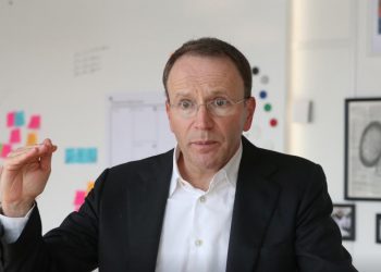 Nestle CEO Mark Schneider. Pic: Reuters/Arnd Wiegmann