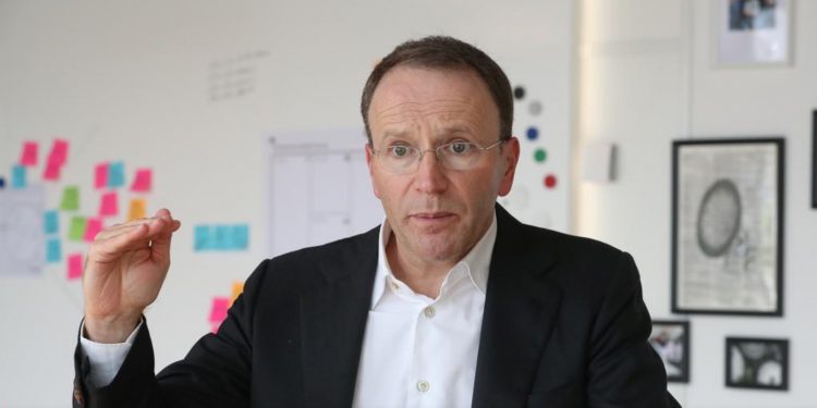 Nestle CEO Mark Schneider. Pic: Reuters/Arnd Wiegmann
