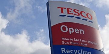 Tesco out-of-date food