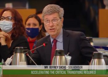 Jeffrey Sachs to UN: food system based on extreme irresponsibility