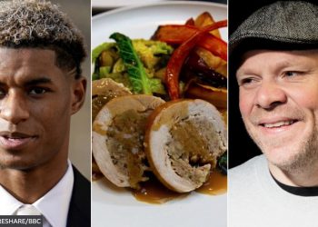 Marcus Rashford and Tom Kerridge’s £10 dinner