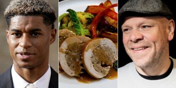Marcus Rashford and Tom Kerridge’s £10 dinner