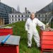 Beekeeper Dale Gibson, at the Hilton London Bankside, warns against ‘beewashing’.