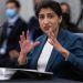 FTC Commissioner Lina Khan, famous for “Amazon’s Antitrust Paradox,” a paper she wrote, testifies during a Senate committee hearing in 2021. POOL/AFP VIA GETTY IMAGES
