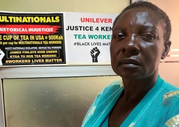 Kenyan tea plantation : Unilever’s tea business