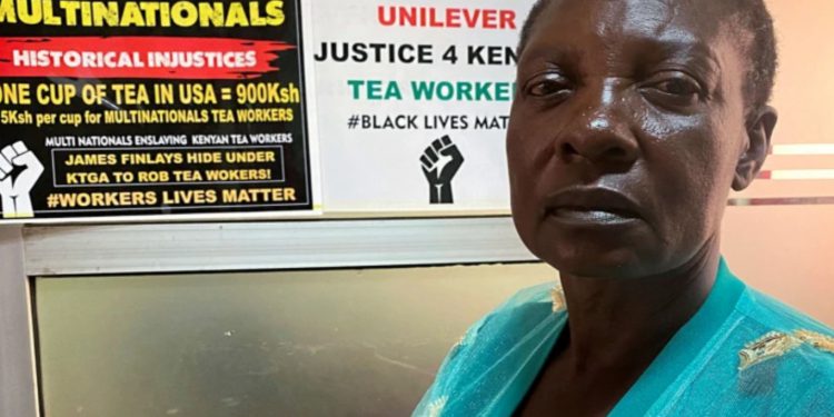 Kenyan tea plantation : Unilever’s tea business