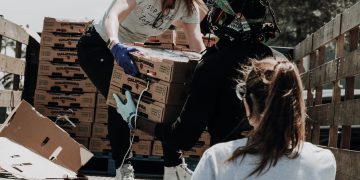 Foodbank need: The impacts of climate change will lead to shortages and unaffordability Pic: Joel Muniz