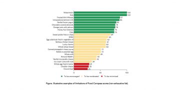Illustrative examples of the limitations of Food Compass ratings. From: Dr Ty Beal