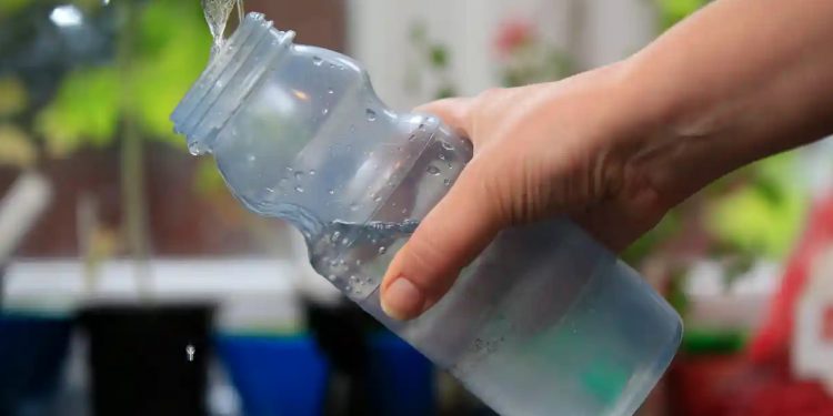 Pollutants cited by the researchers as increasing obesity include BPA, which is widely added to plastics. Photograph: Jonathan Brady/PA