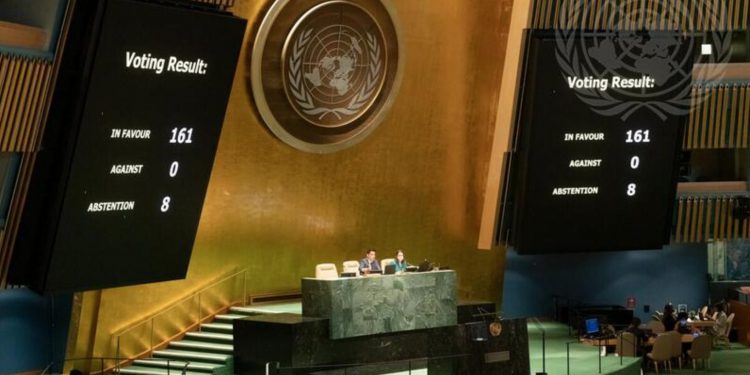General Assembly Meets on Peacebuilding and Human Rights. Photo by UN